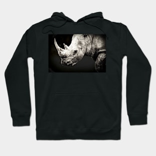 Monochrome | Black and White Series : Rhino Hoodie